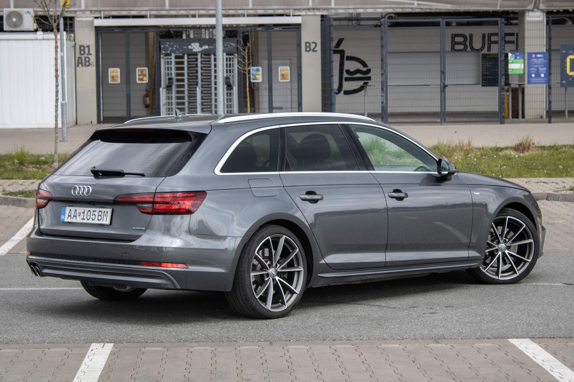 2018 AUDI A4, šedá kombi, 182 788 km