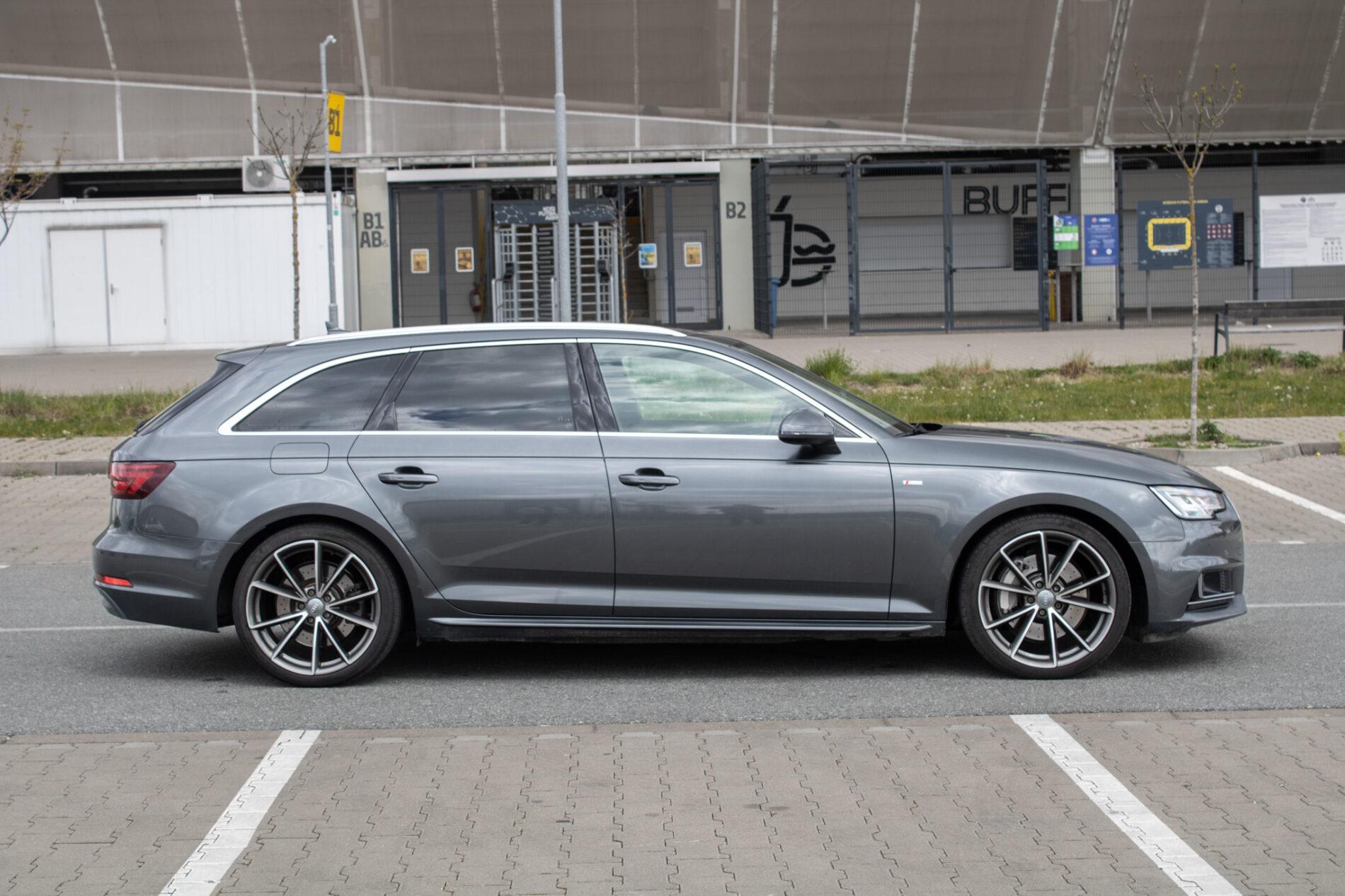 2018 AUDI A4, šedá kombi, 182 788 km