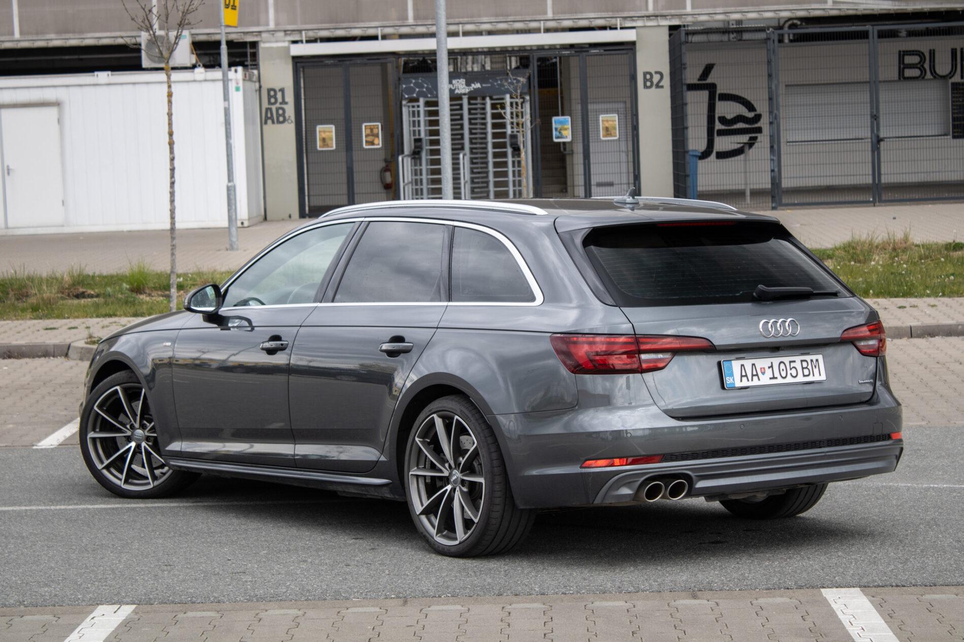 2018 AUDI A4, šedá kombi, 182 788 km