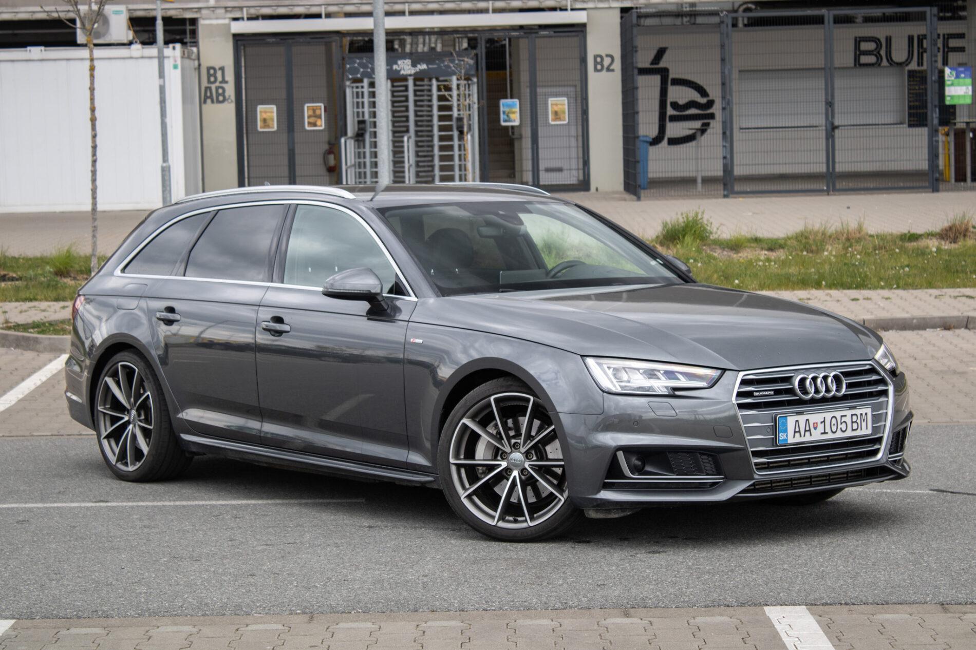 2018 AUDI A4, šedá kombi, 182 788 km