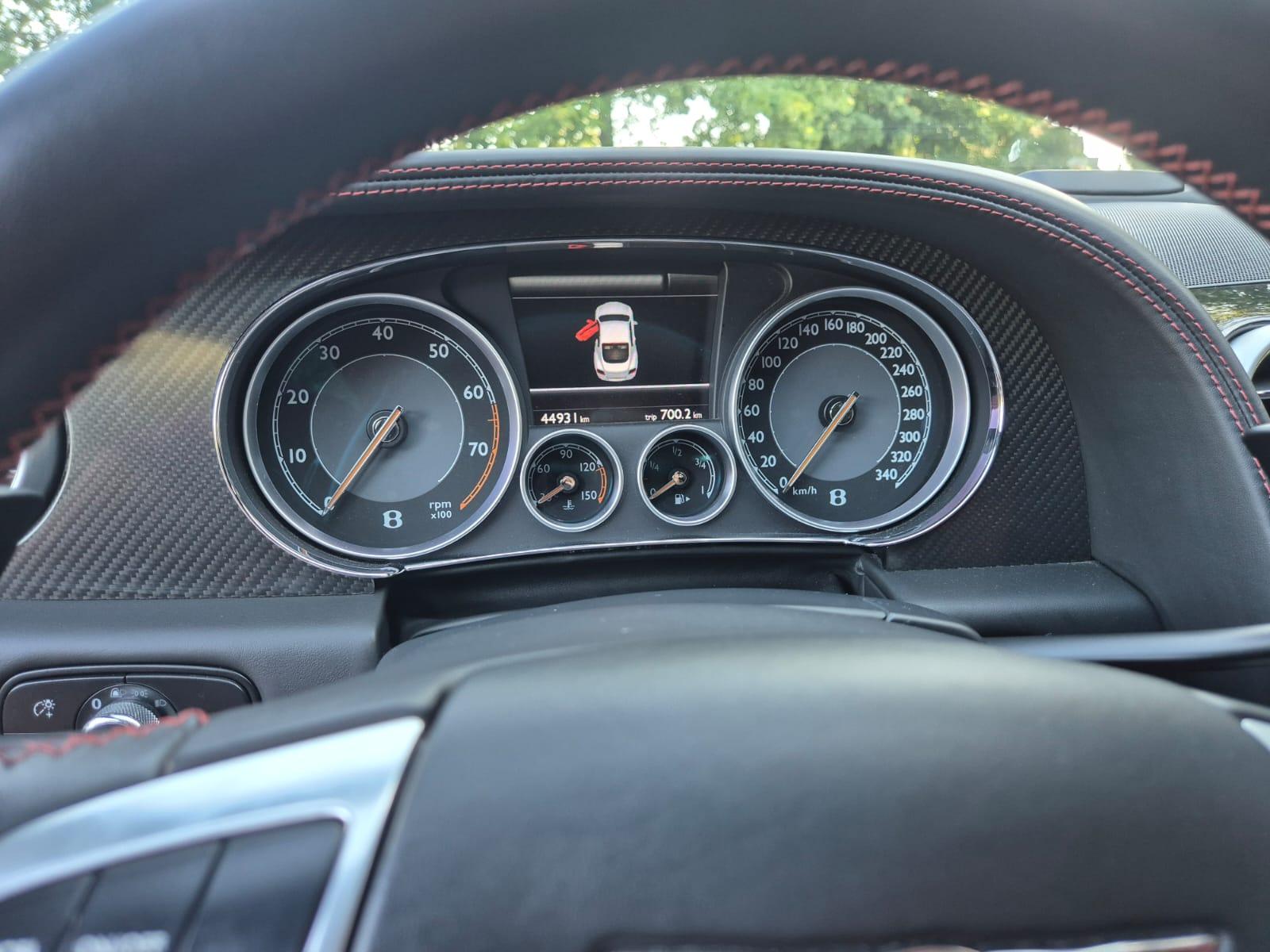 2015 Bentley Continental GT Speed Mulliner, červená kupé, 45 000 km