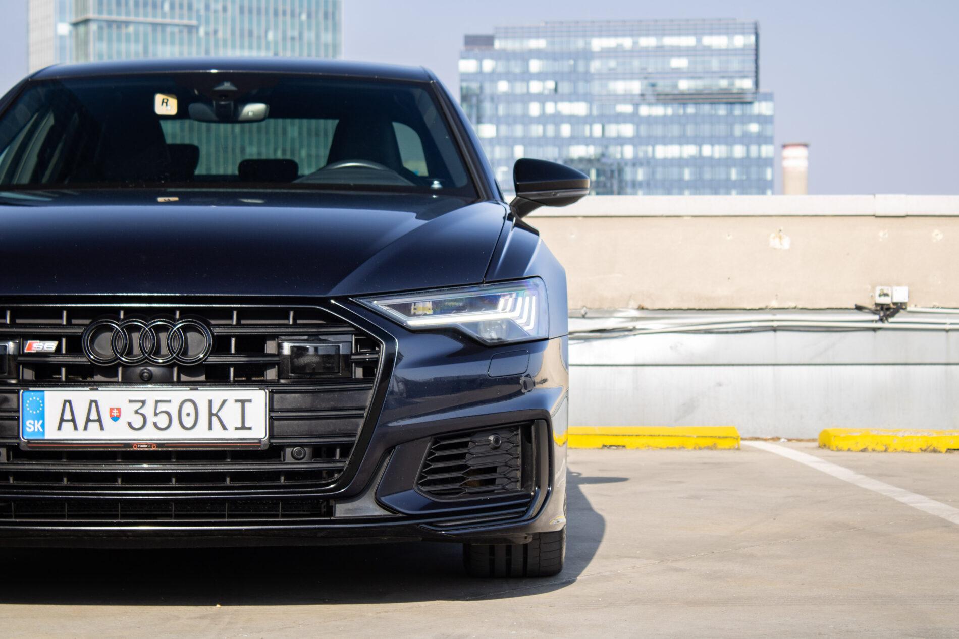 2021 AUDI S6, modrá sedan, 99 467 km