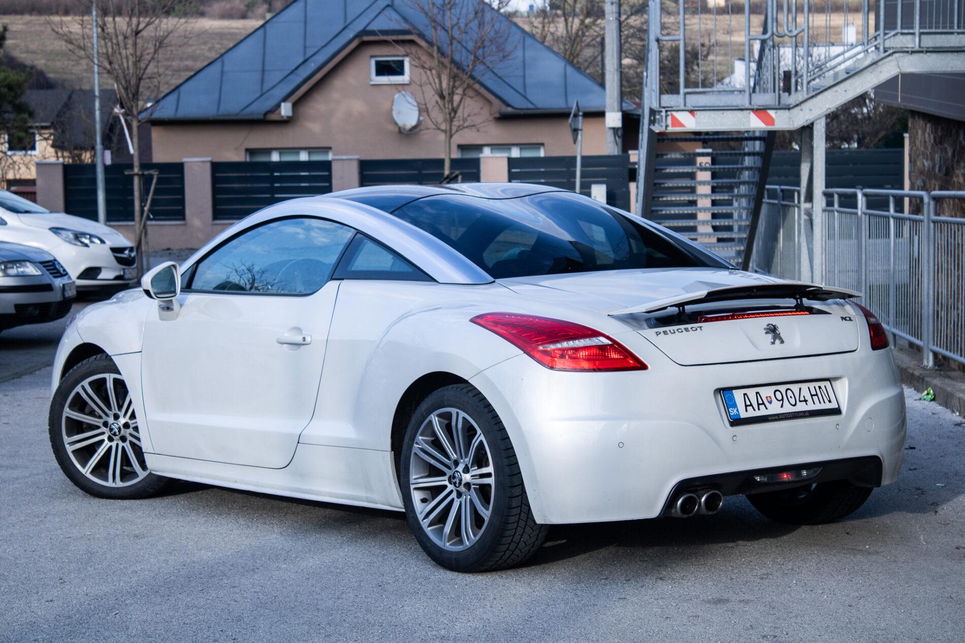 2012 Peugeot RCZ, bílá kupé, 171 601 km