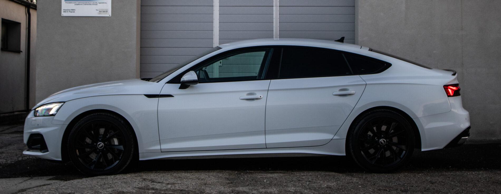 2022 AUDI A5, bílá kupé, 61 249 km