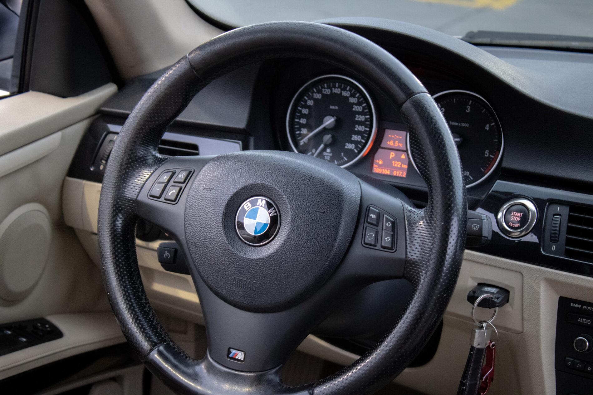 2007 BMW 330d, šedá kupé, 189 104 km