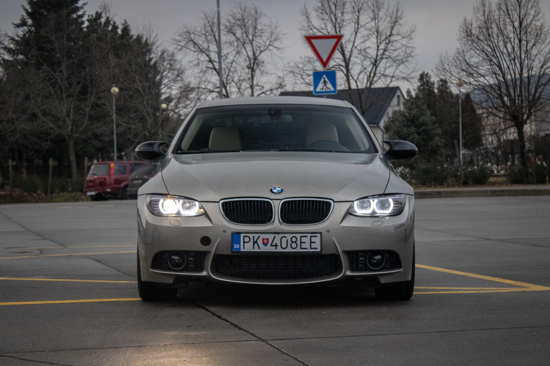 2007 BMW 330d, šedá kupé, 189 104 km