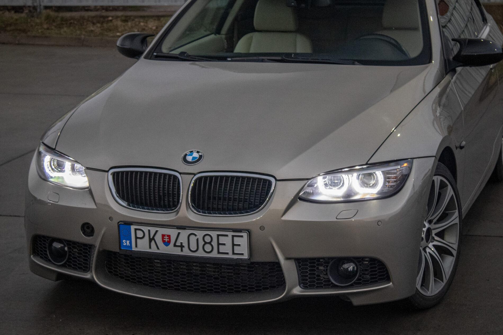 2007 BMW 330d, šedá kupé, 189 104 km