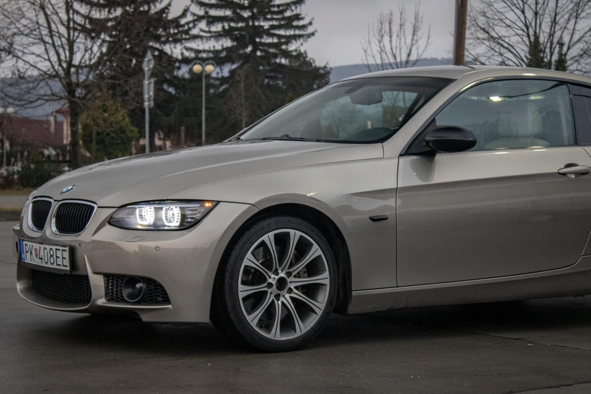 2007 BMW 330d, šedá kupé, 189 104 km