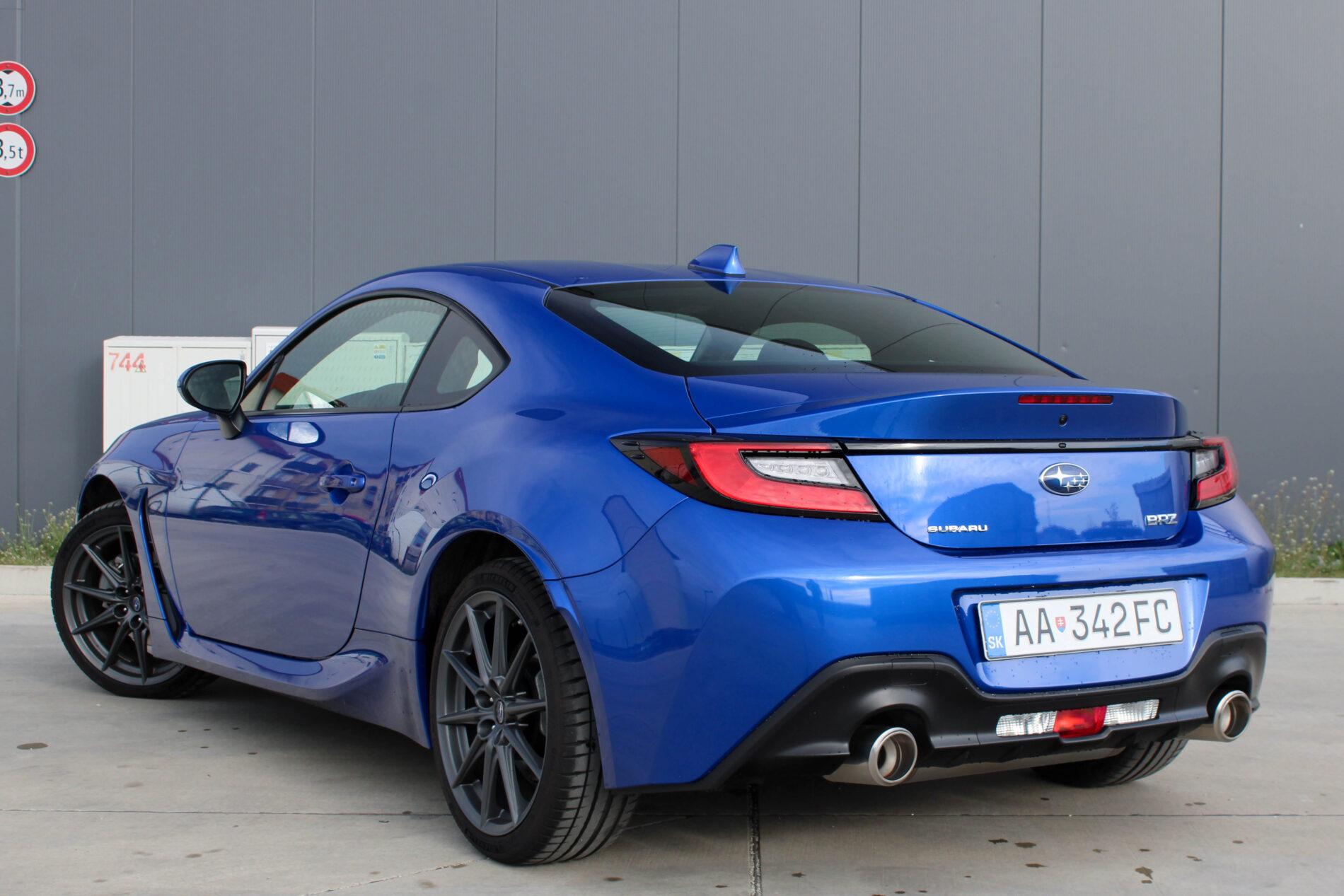 2024 Subaru BRZ, modrá kupé, 3 488 km