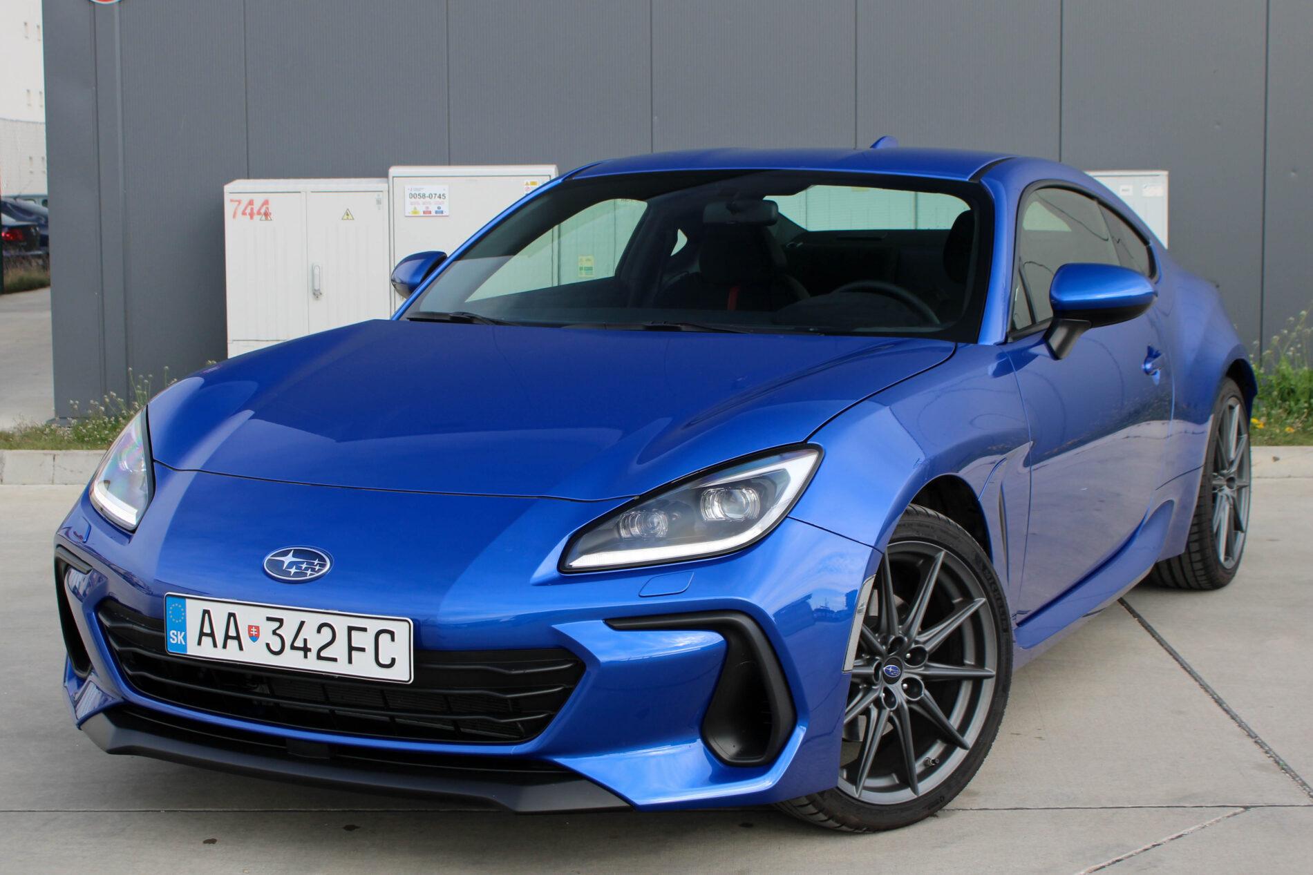 2024 Subaru BRZ, modrá kupé, 3 488 km