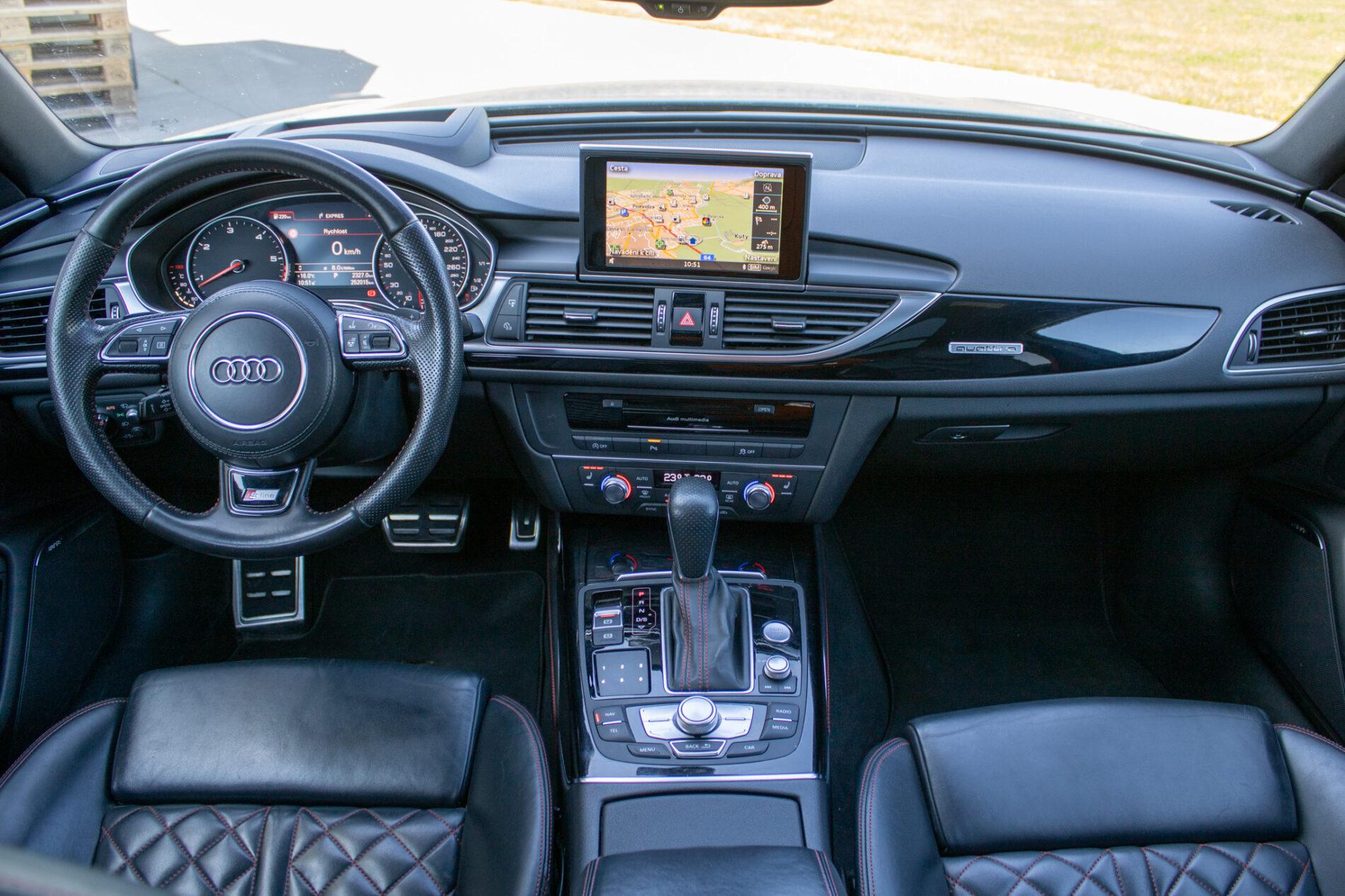 2015 AUDI A6, bílá kombi, 252 015 km