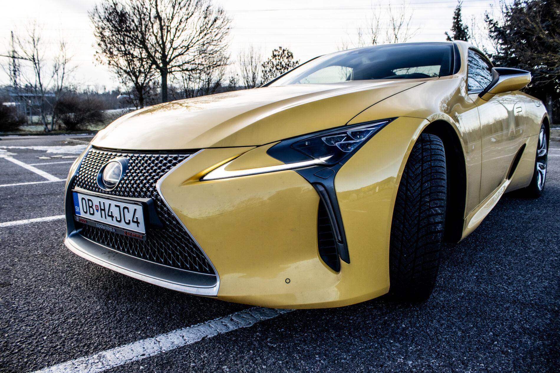 2023 Lexus LC 500, žlutá kupé, 33 321 km