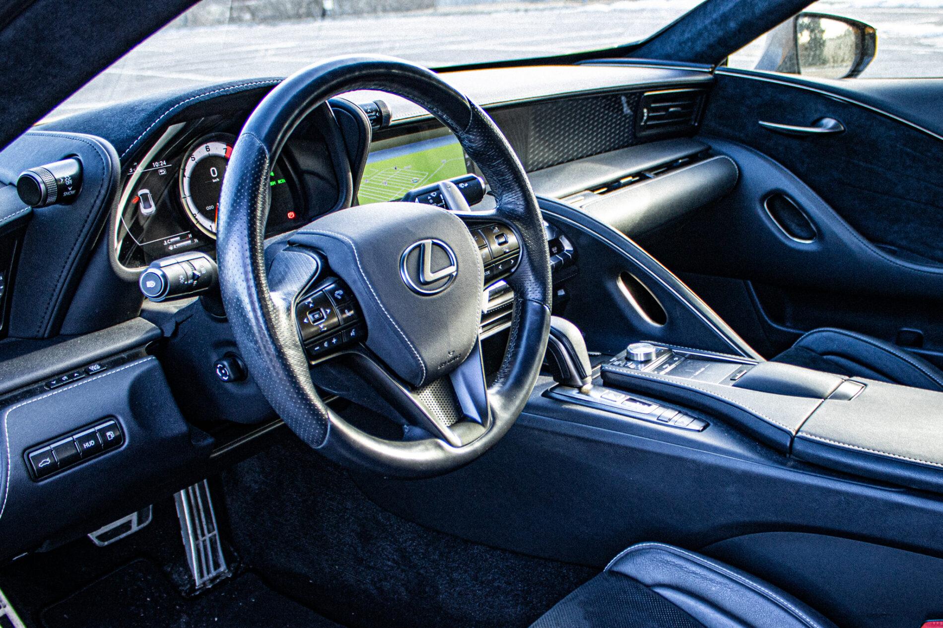 2023 Lexus LC 500, žlutá kupé, 33 321 km