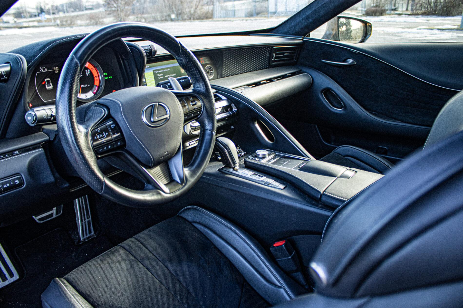2023 Lexus LC 500, žlutá kupé, 33 321 km