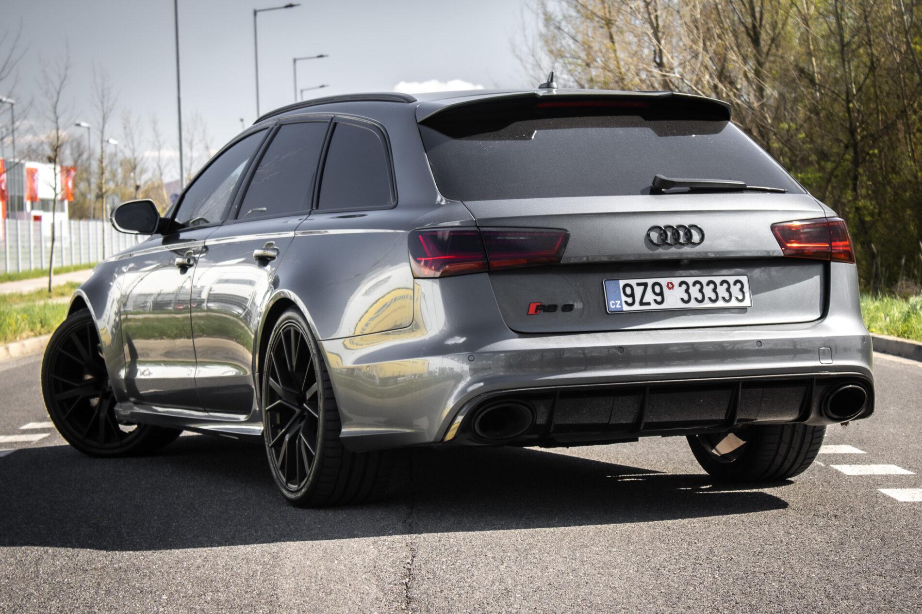 2016 AUDI RS6 Perf., šedá kombi, 162 430 km