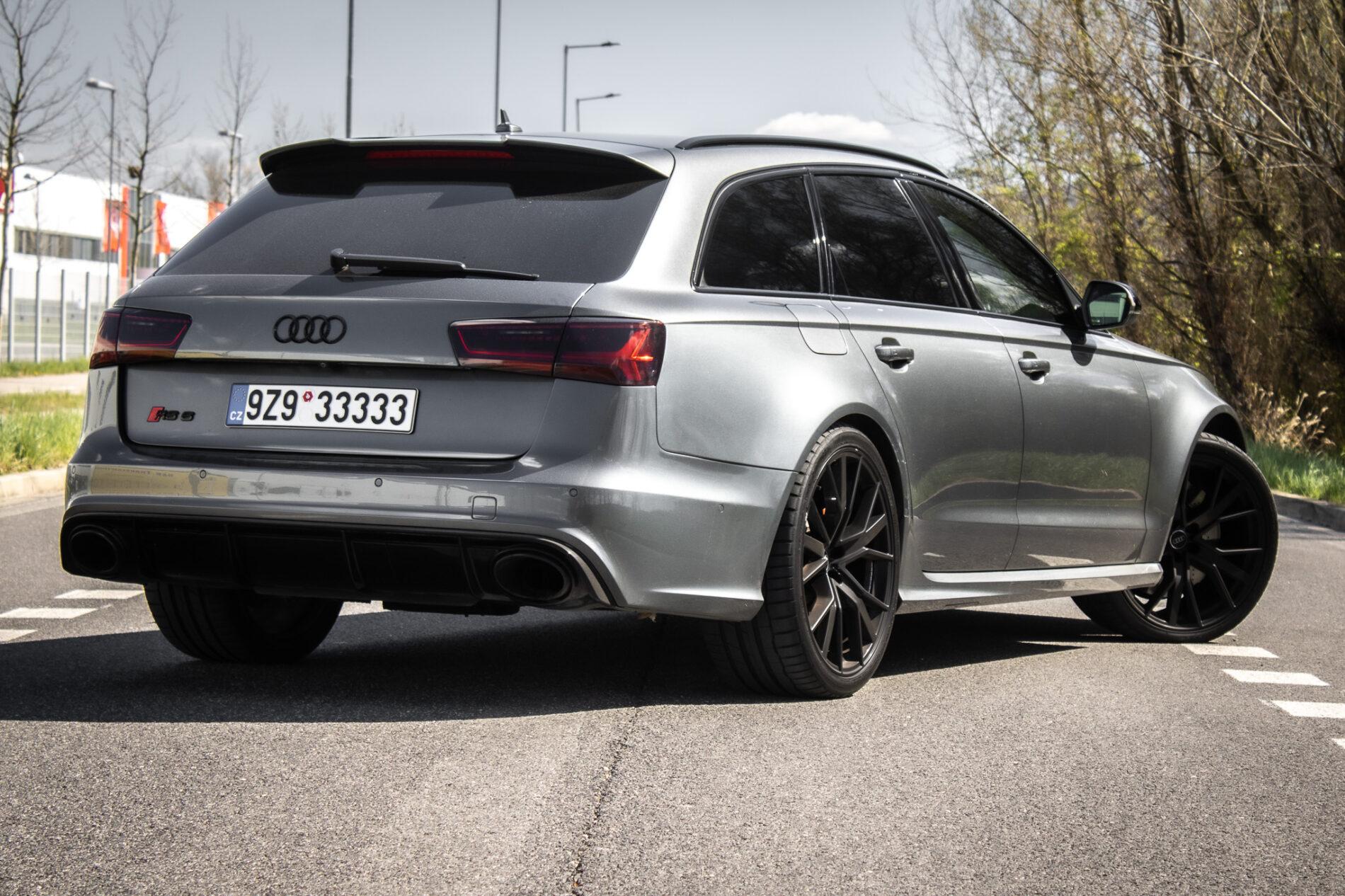 2016 AUDI RS6 Perf., šedá kombi, 162 430 km