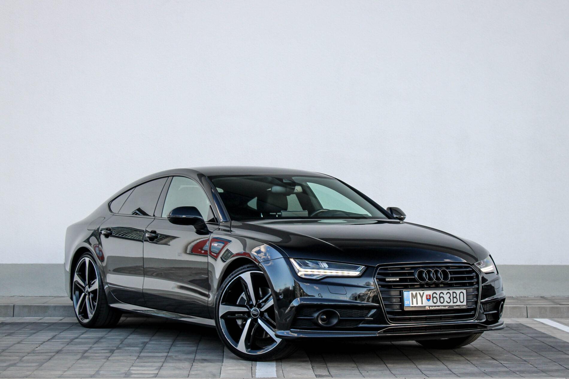 2014 AUDI A7, černá kupé, 202 500 km