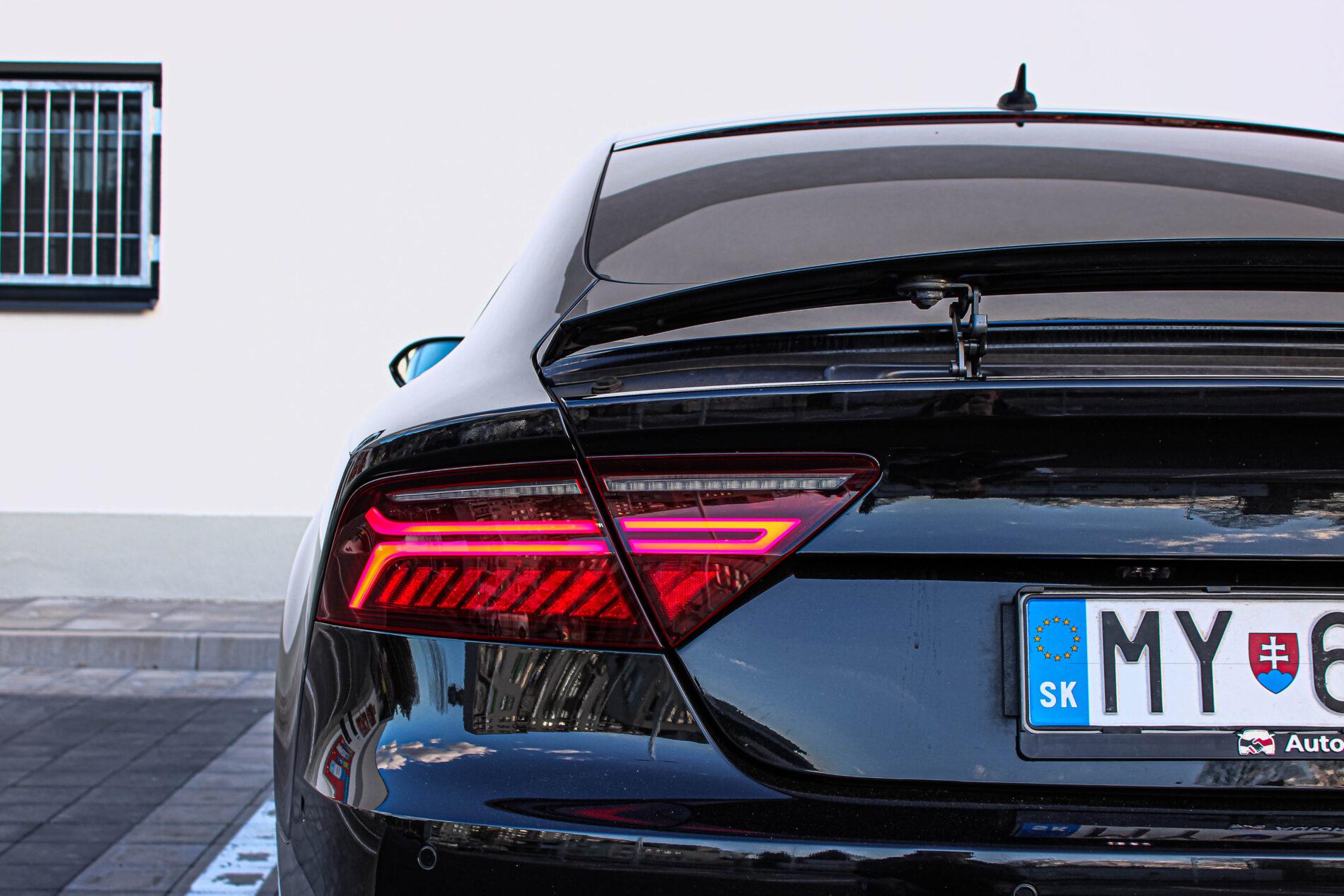 2014 AUDI A7, černá kupé, 202 500 km