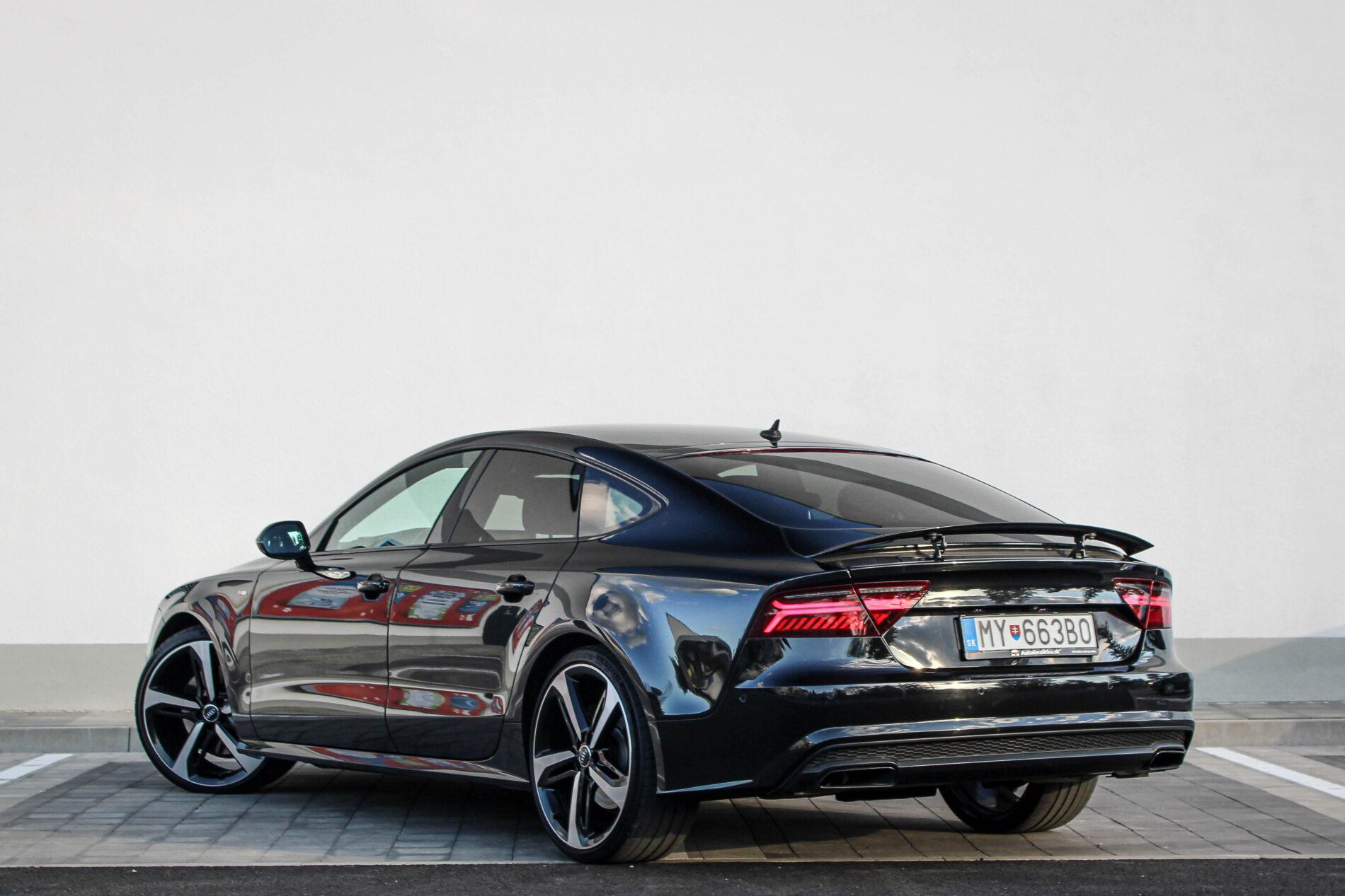 2014 AUDI A7, černá kupé, 202 500 km