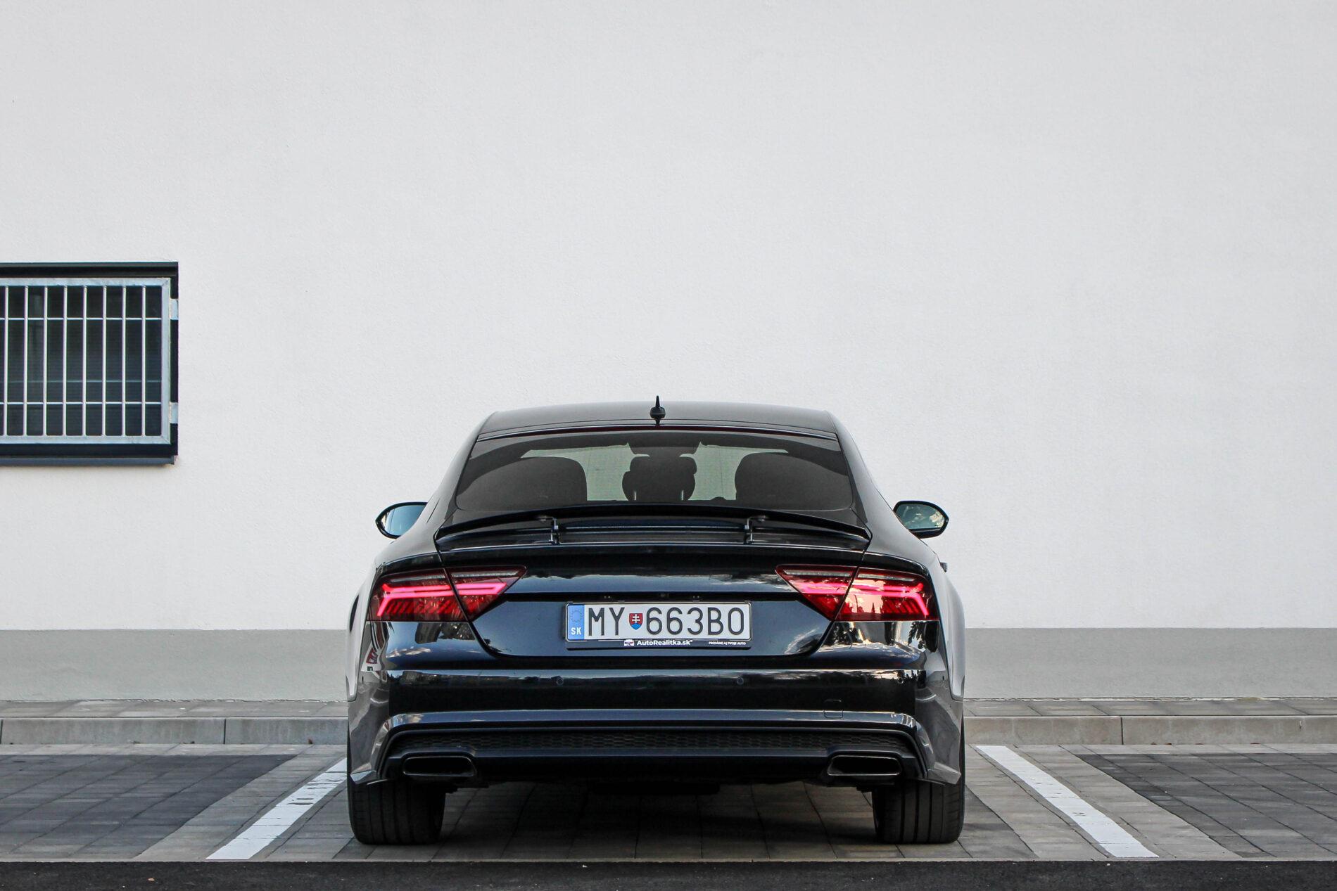 2014 AUDI A7, černá kupé, 202 500 km