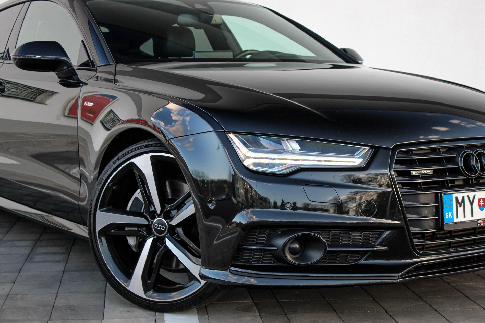 2014 AUDI A7, černá kupé, 202 500 km