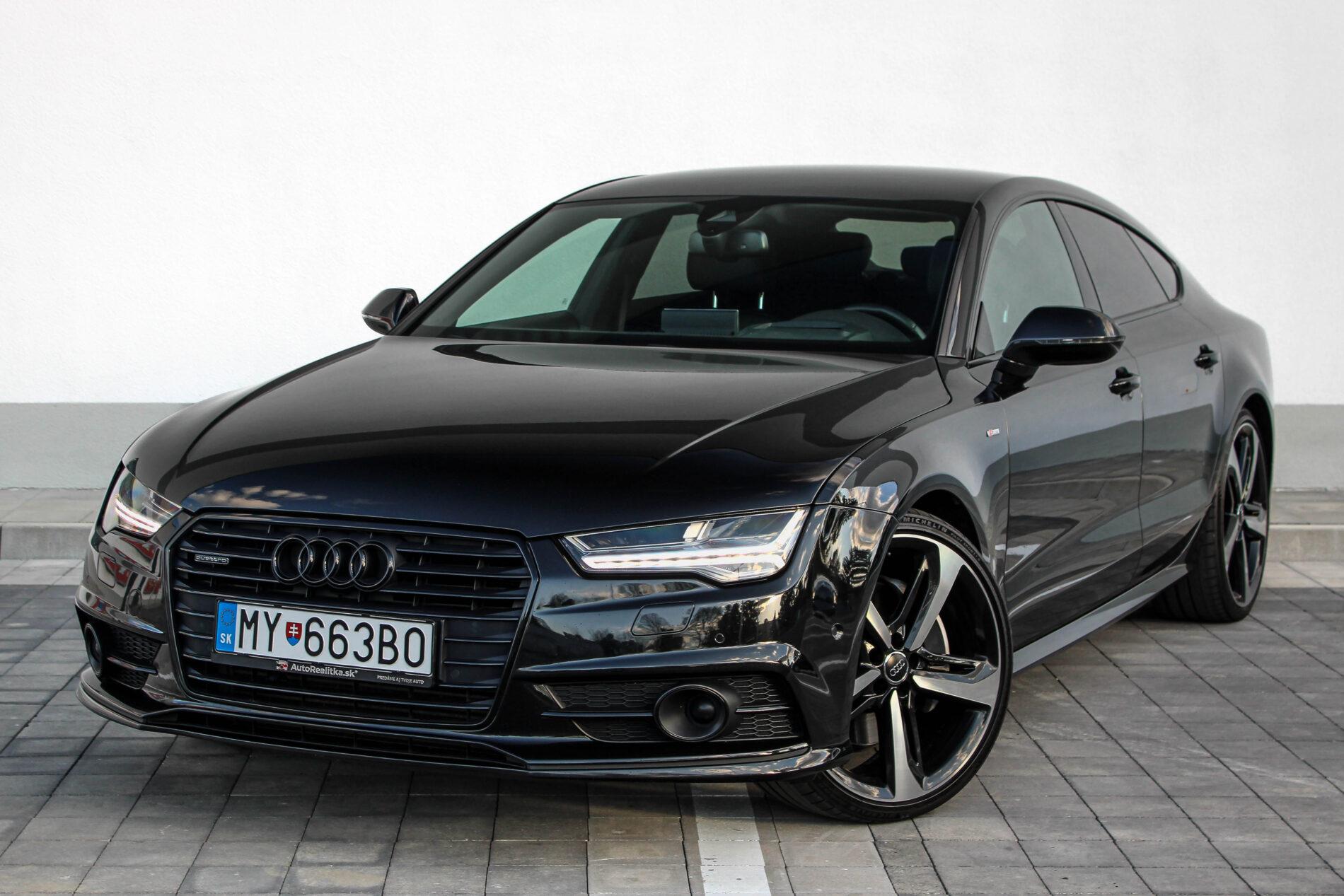 2014 AUDI A7, černá kupé, 202 500 km