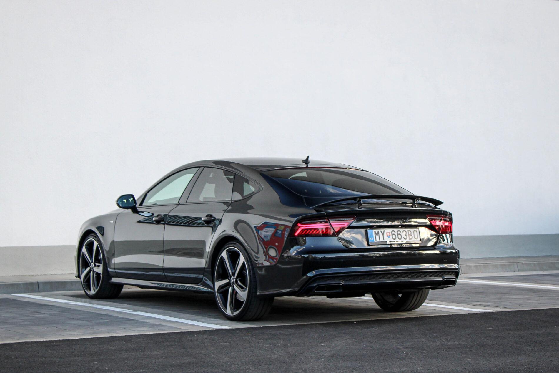 2014 AUDI A7, černá kupé, 202 500 km