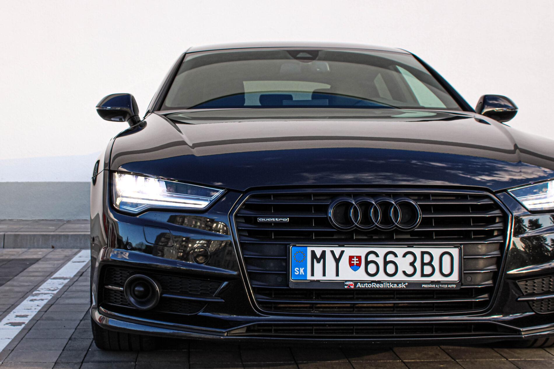 2014 AUDI A7, černá kupé, 202 500 km