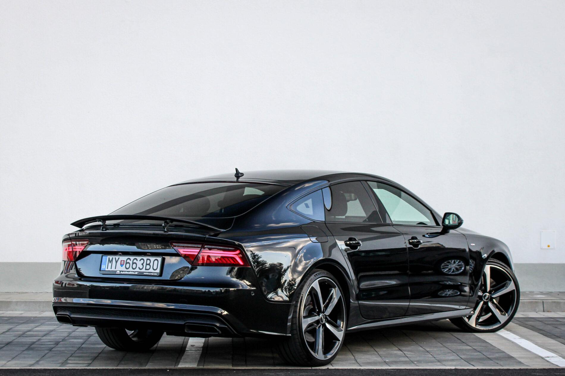 2014 AUDI A7, černá kupé, 202 500 km
