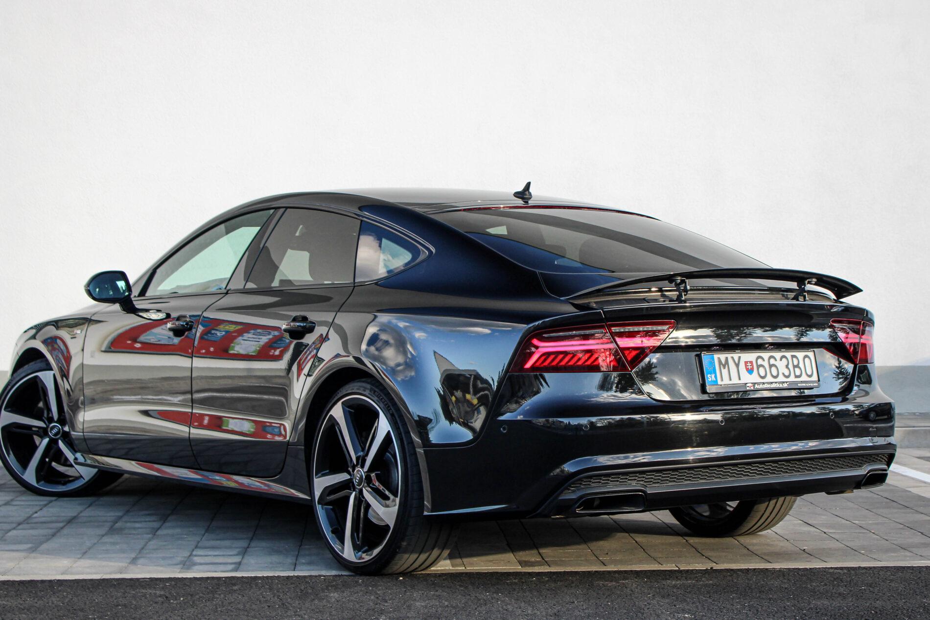 2014 AUDI A7, černá kupé, 202 500 km