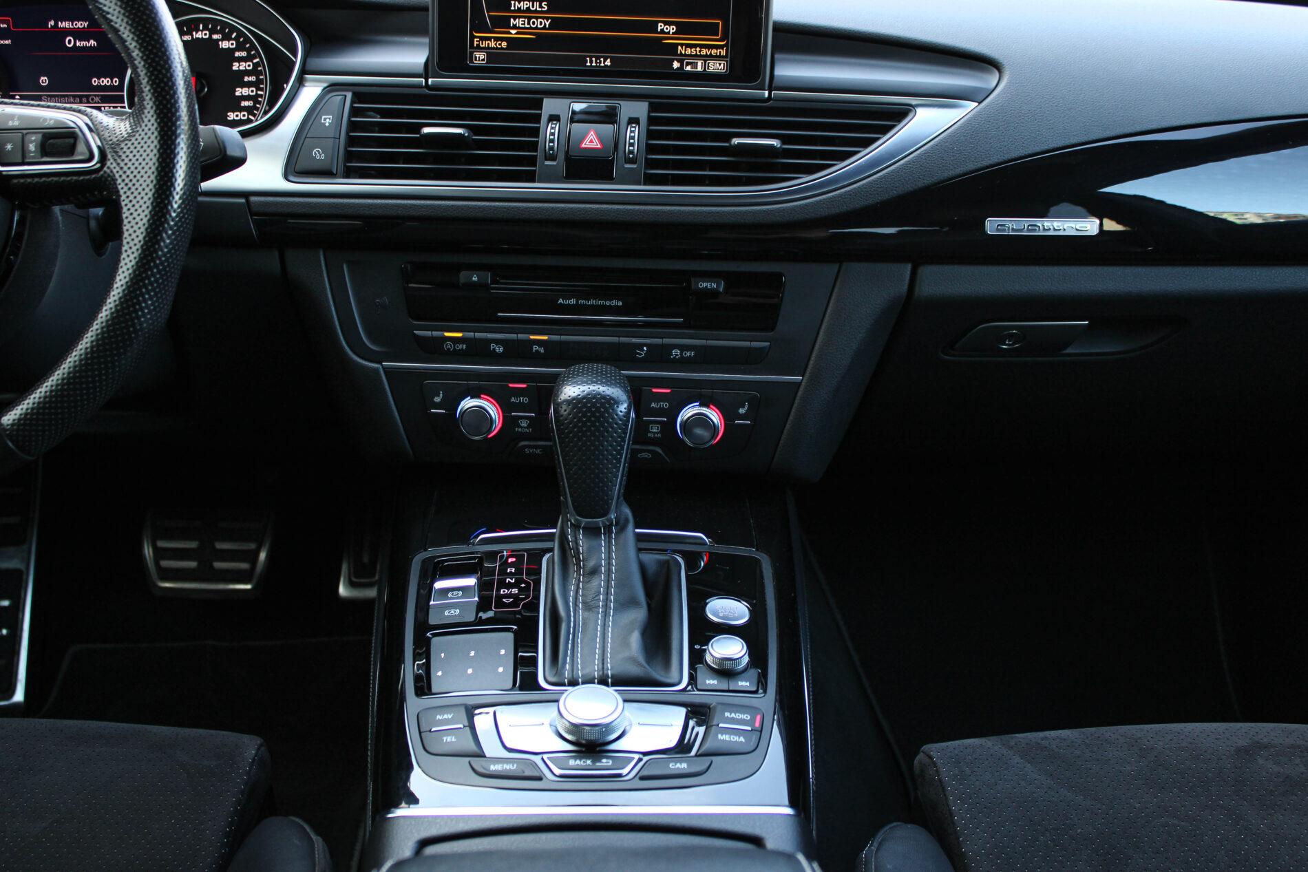2014 AUDI A7, černá kupé, 202 500 km