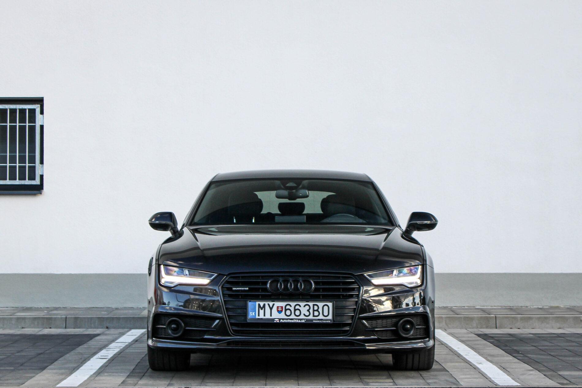 2014 AUDI A7, černá kupé, 202 500 km