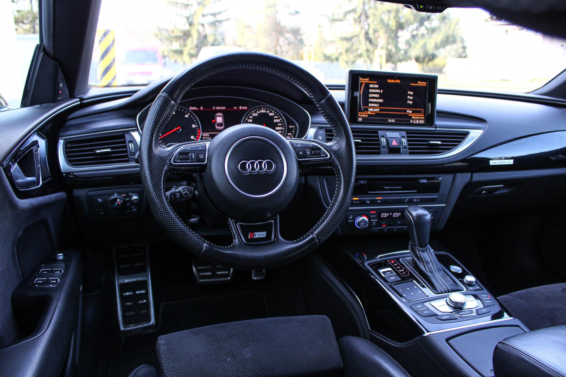 2014 AUDI A7, černá kupé, 202 500 km