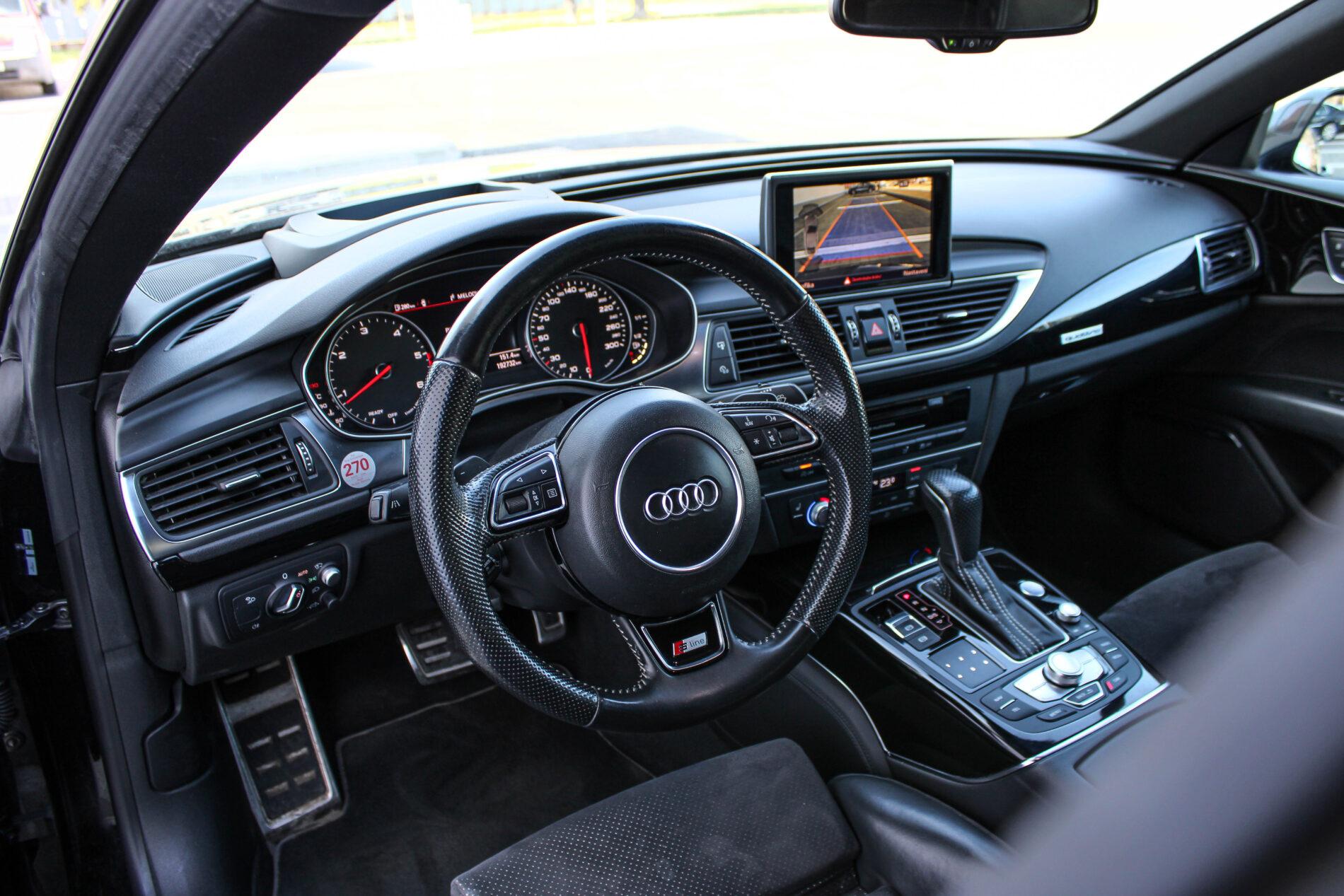 2014 AUDI A7, černá kupé, 202 500 km