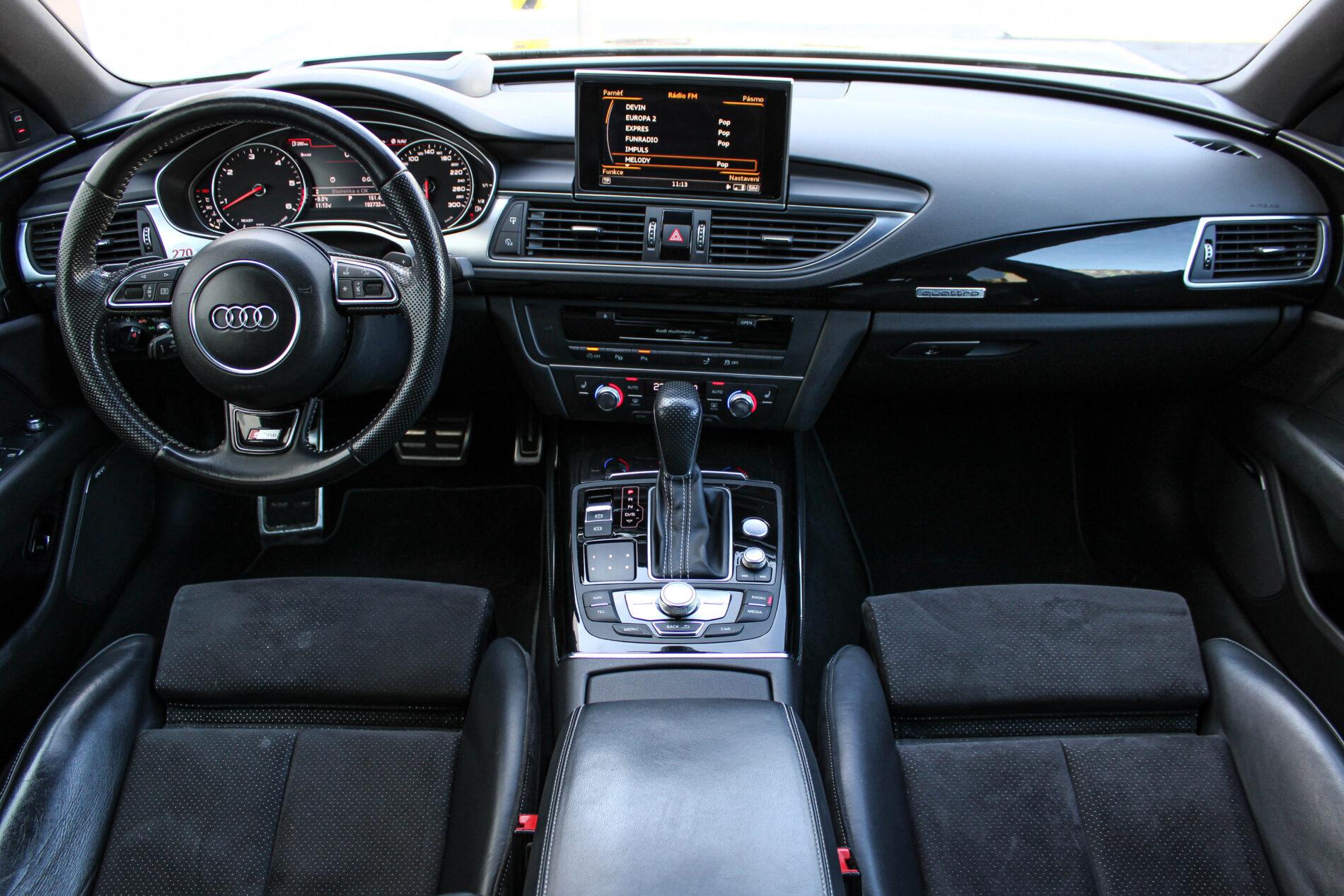 2014 AUDI A7, černá kupé, 202 500 km