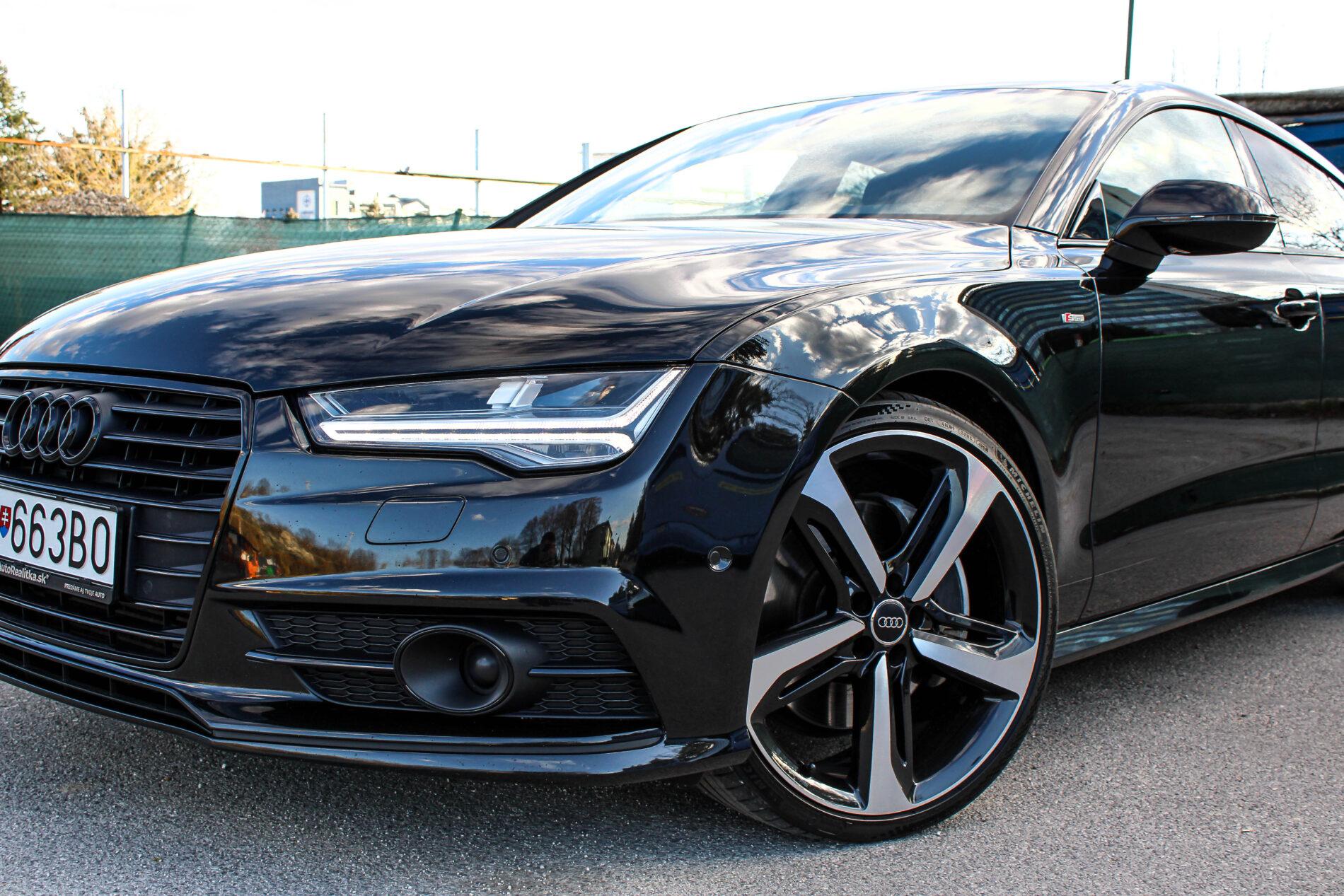 2014 AUDI A7, černá kupé, 202 500 km