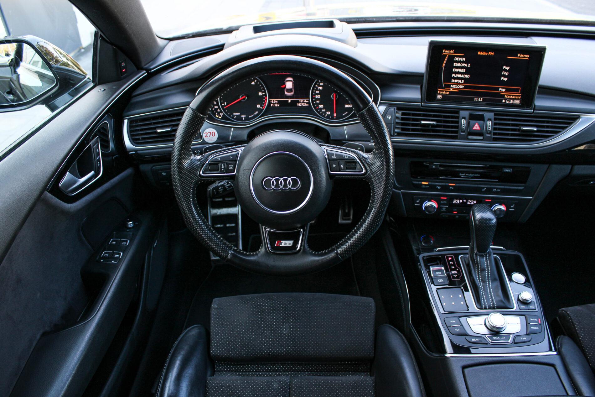 2014 AUDI A7, černá kupé, 202 500 km