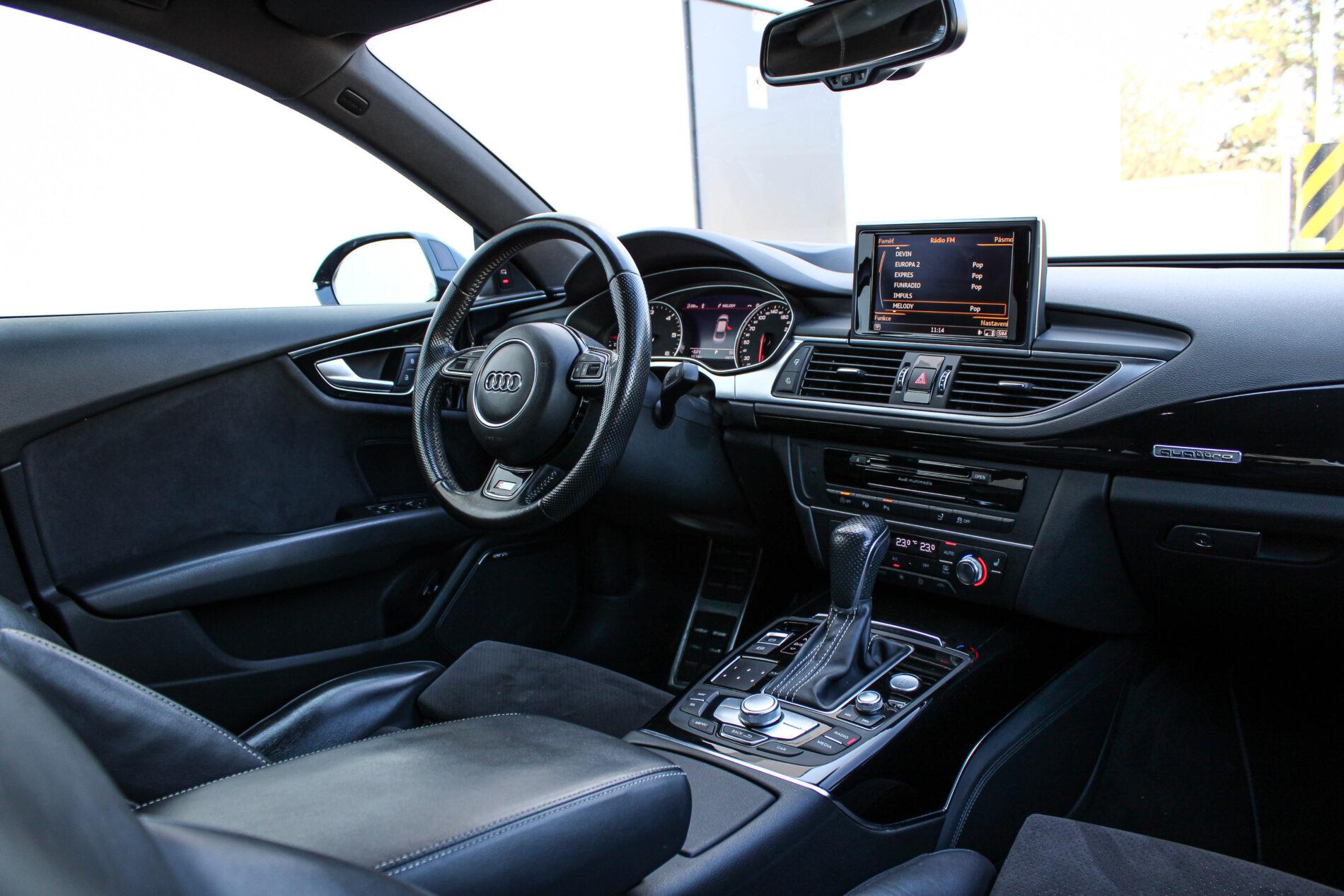 2014 AUDI A7, černá kupé, 202 500 km