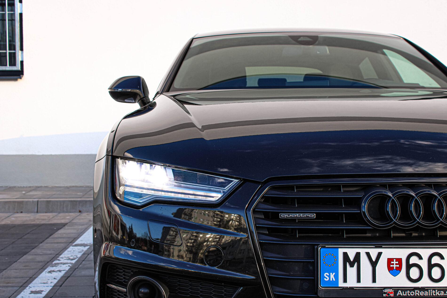 2014 AUDI A7, černá kupé, 202 500 km