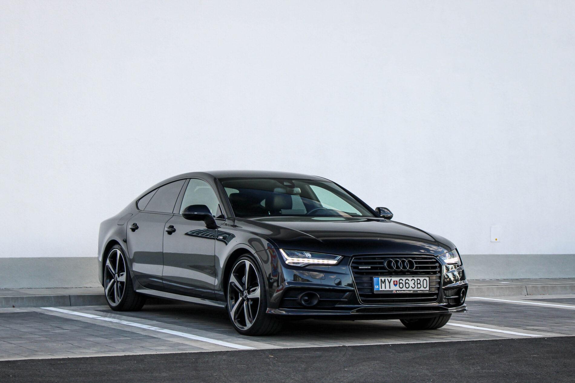 2014 AUDI A7, černá kupé, 202 500 km
