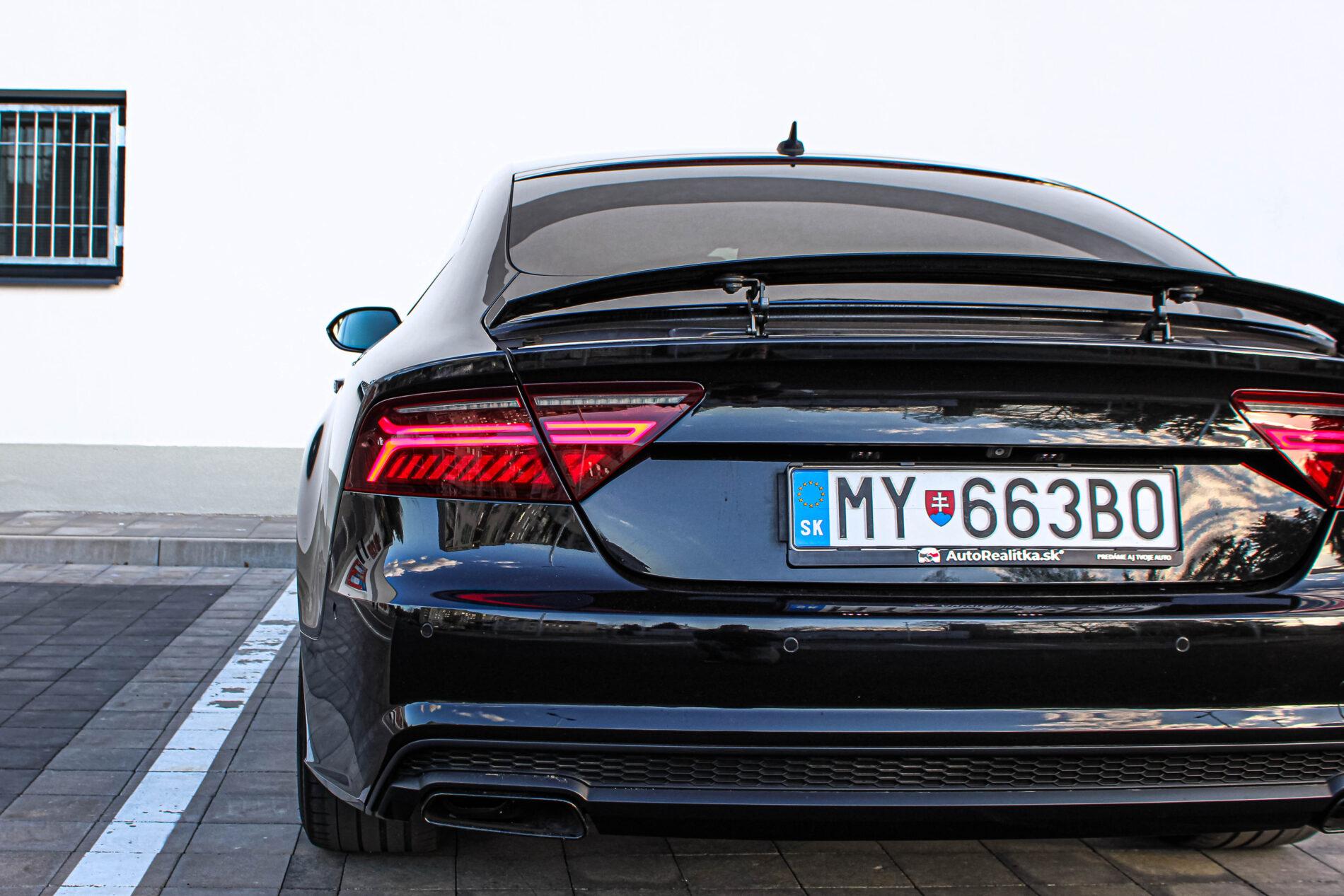 2014 AUDI A7, černá kupé, 202 500 km