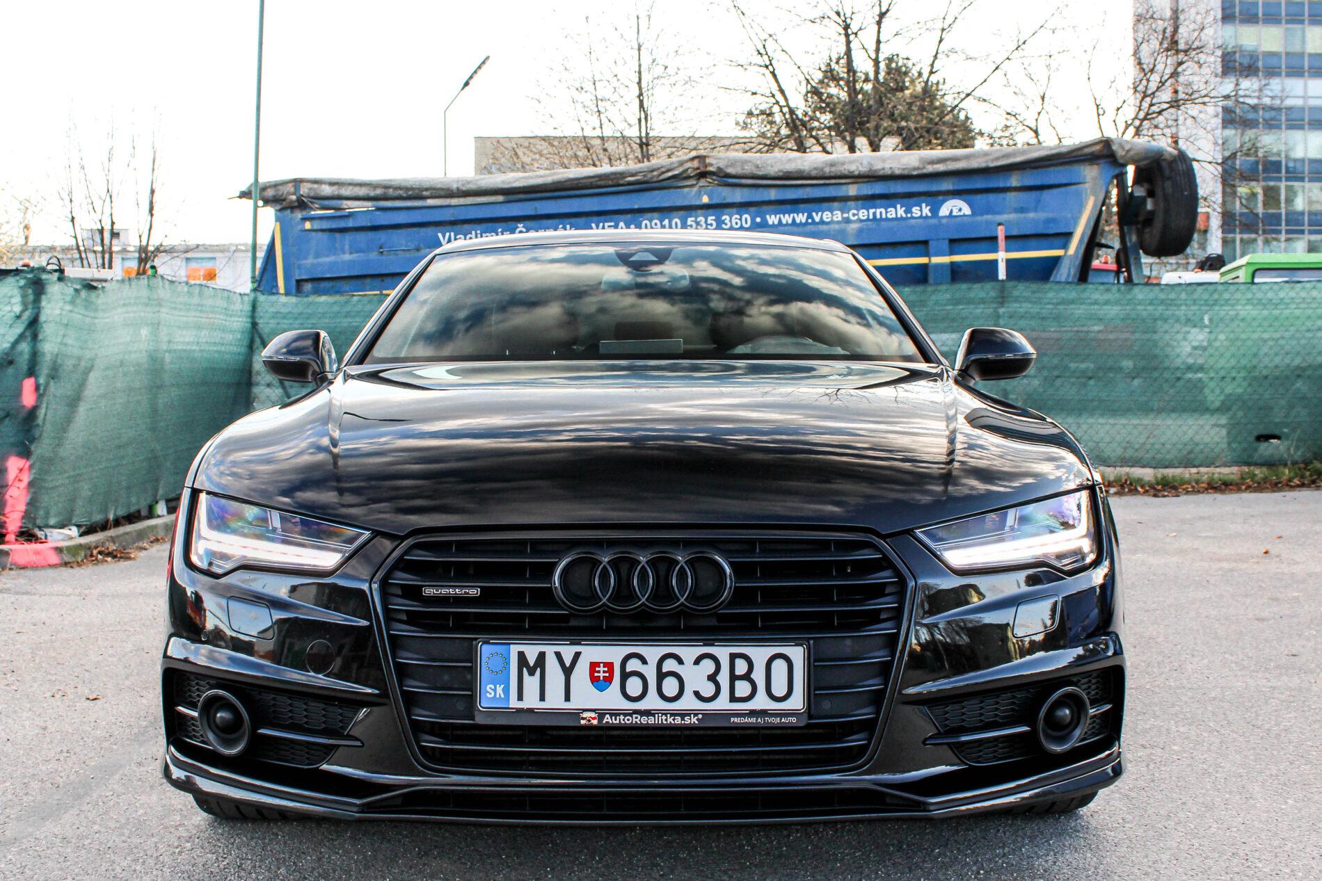 2014 AUDI A7, černá kupé, 202 500 km