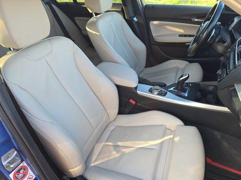 2015 BMW M135i, modrá hatchback, 164 000 km