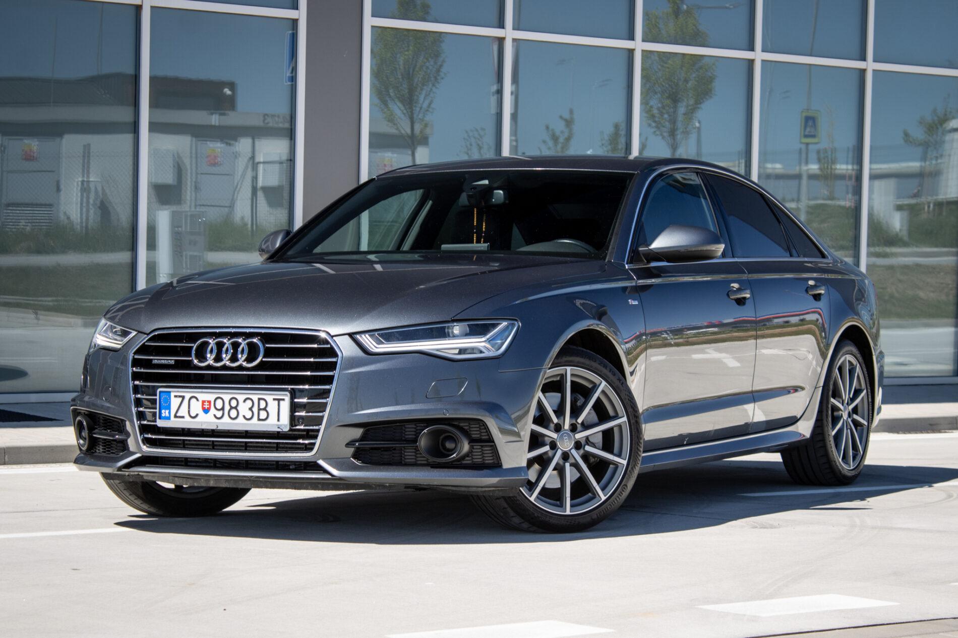 2018 AUDI A6, šedá sedan, 142 454 km