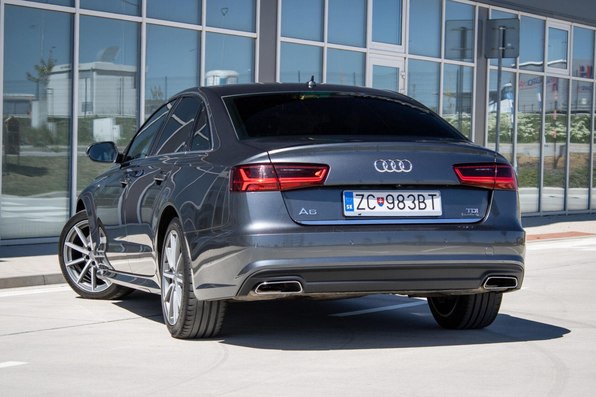 2018 AUDI A6, šedá sedan, 142 454 km