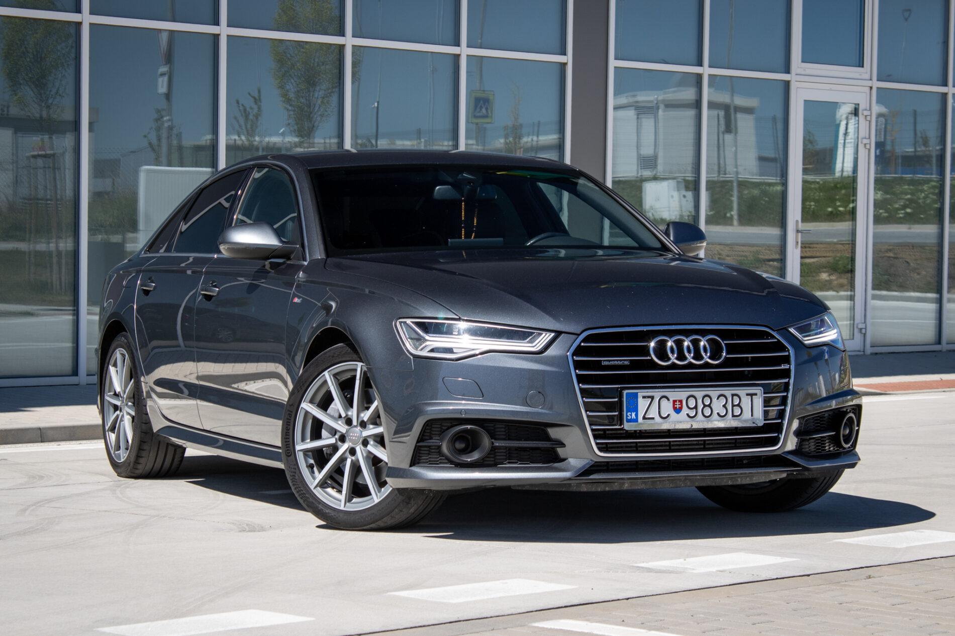 2018 AUDI A6, šedá sedan, 142 454 km