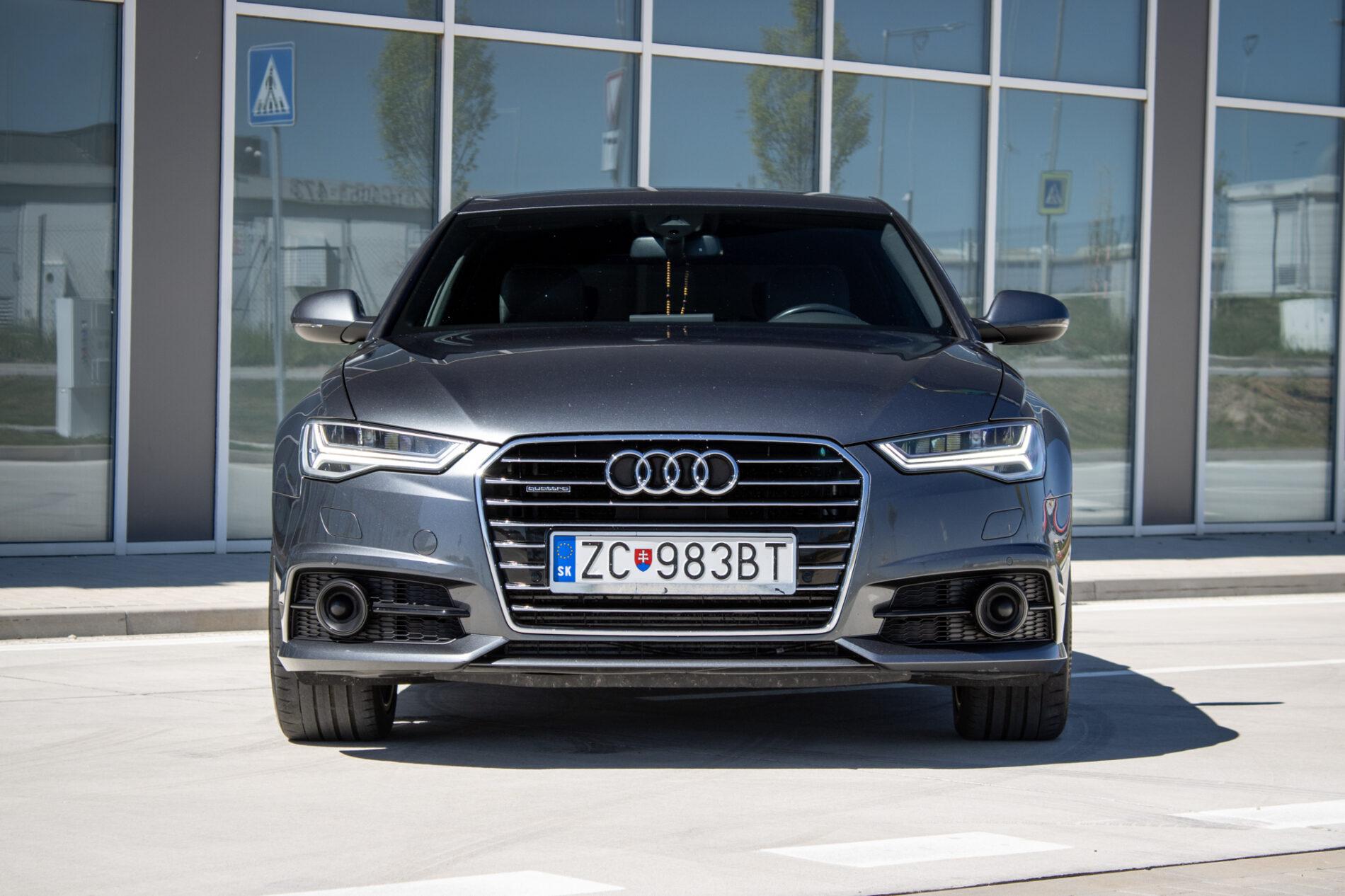 2018 AUDI A6, šedá sedan, 142 454 km