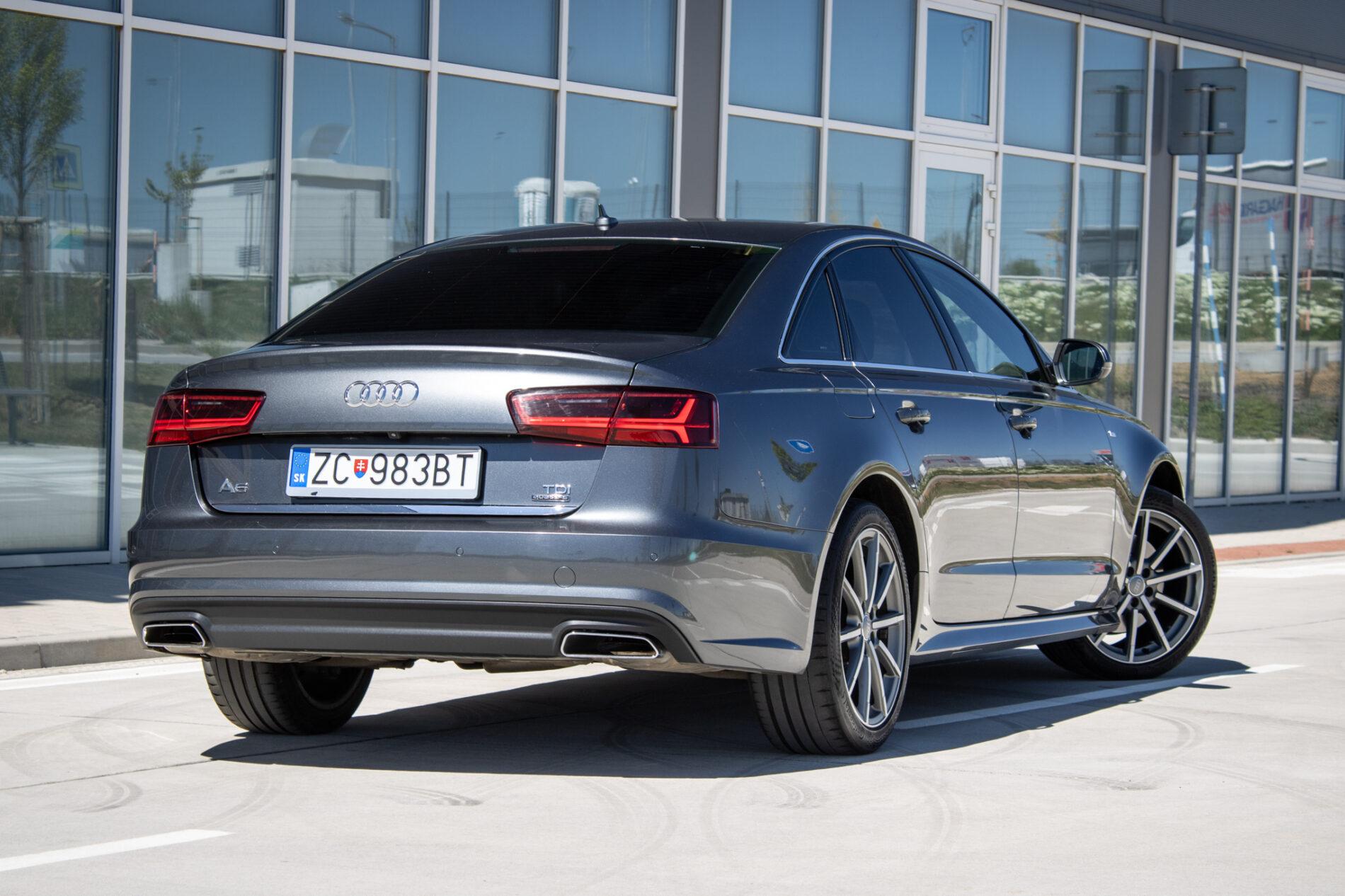2018 AUDI A6, šedá sedan, 142 454 km