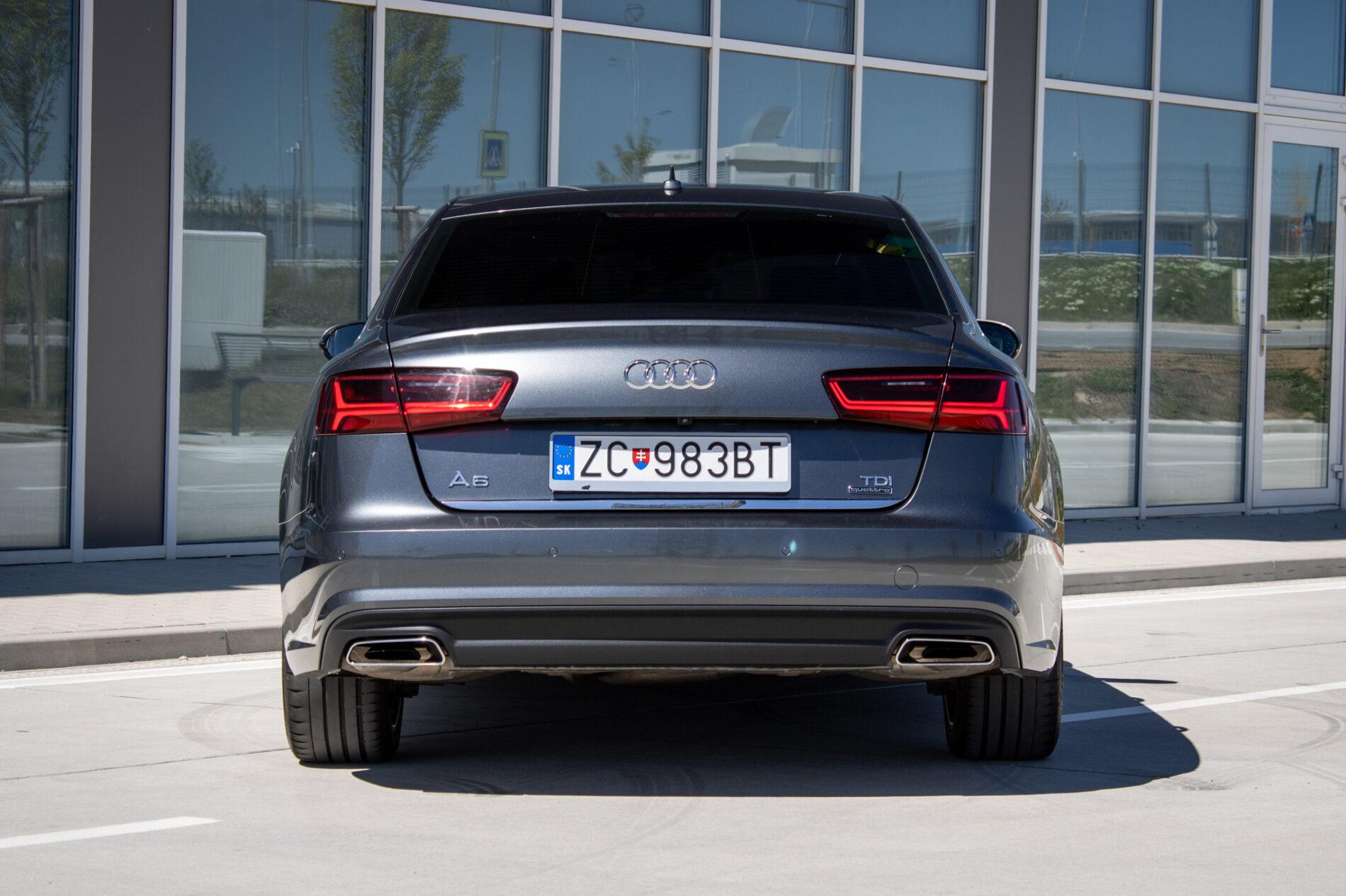 2018 AUDI A6, šedá sedan, 142 454 km