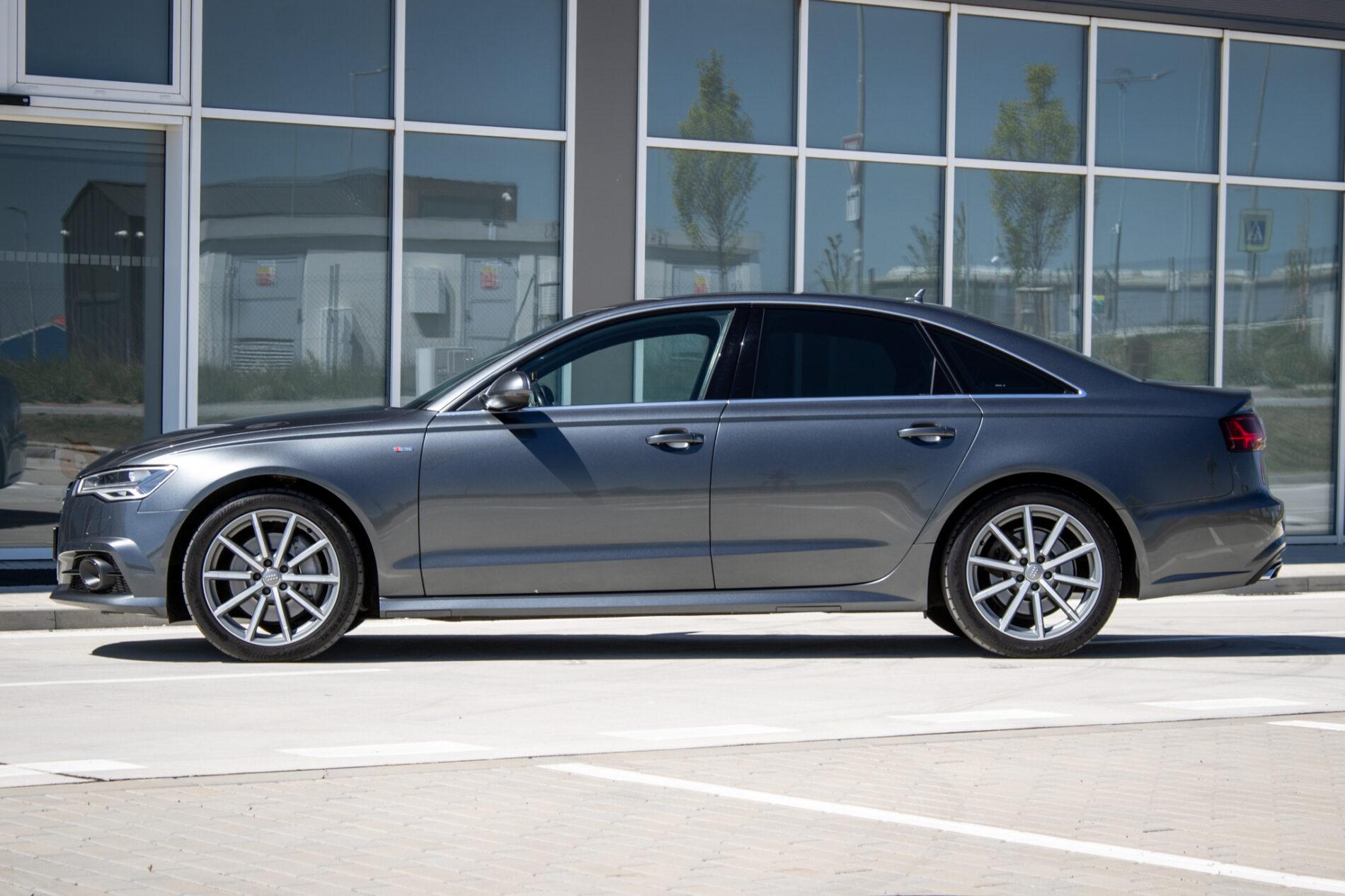 2018 AUDI A6, šedá sedan, 142 454 km